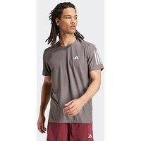 Adidas Mens Running Own The Run T-Shirt - Grey