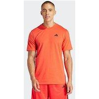 Adidas Mens Train Essentials T-Shirt - Red