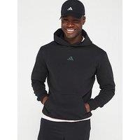 Adidas Mens Training Designed 4 Training Pull Over Hoodie - Black - Navy