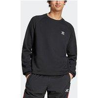 Adidas Originals Mens Essentials Crew - Black