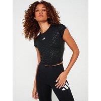 Adidas Womens Training Hyglm T-Shirt - Black