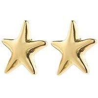 Pilgrim Force Earrings Gold-Plated