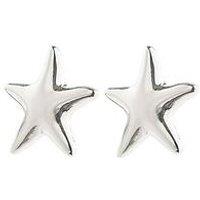 Pilgrim Force Earrings Silver-Plated