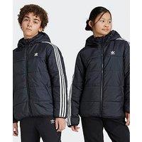 Adidas Originals Older Boys Padded Jacket - Black