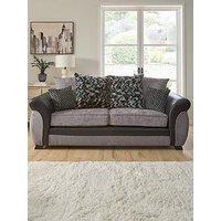 Very Home Narva Fabric/Faux Leather 3 Seater Sofa