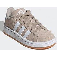 Adidas Originals Kids Unisex Campus 00S Elastic Trainers - Beige