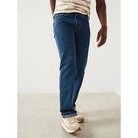 Levi'S Levis 505 Regular Straight Fit Jeans - Med Sw - Dark Blue