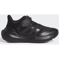 Adidas Sportswear Kid'S Tensaur Run 30 Elasticated Trainers - Black/Black