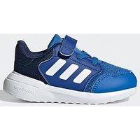 Adidas Sportswear Infant Tensaur Run 30 Elasticated Trainers - Blue/White