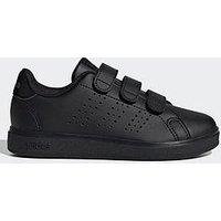 Adidas Sportswear Kid'S Advantage Base 2.0 Velcro Trainers - Black
