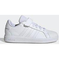 Adidas Sportswear Kid'S Grand Court 20 Elasticated Trainers - White
