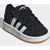 Adidas Originals Unisex Infant Campus 00S Elastic Trainers - Black/White