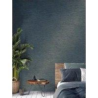 Crown Fusion Plain Navy Wallpaper