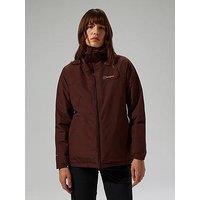 Berghaus Womens Deluge Pro 3.0 Insulated Jacket - Brown