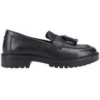 Hush Puppies Abigail Snr School Shoe - Black