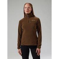 Berghaus Womens Prism 2.0 Micro Half Zip - Brown