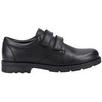 Hush Puppies Barry Jnr School Shoe - Black