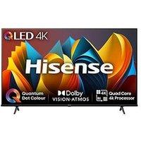 Hisense 75E7Nqtuk, 75-Inch, Entry Qled, 4K Hdr, Smart Tv