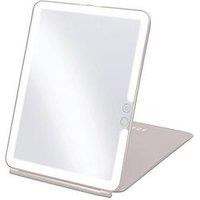 Sensse Glow Up Led Folding Mirror - Warm Grey
