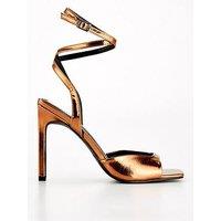 Raid Cobie Heeled Sandal - Brown