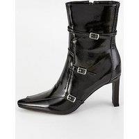 Raid Brinkley Buckle Ankle Boot - Black