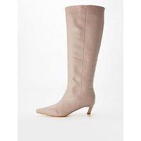 Raid Flaura Knee High Boot - Taupe - Grey