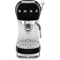 Smeg Ecf02 Espresso Coffee Machine - Black