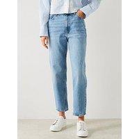 Mango Light Blue Denim Mom Jeans