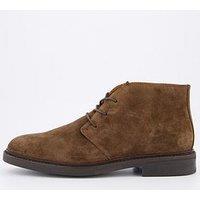 Polo Ralph Lauren Ahser Suede Chukka Boot - Dark Brown