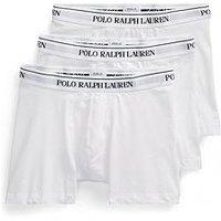 Polo Ralph Lauren 3 Pack Stretch Cotton Boxer Briefs - White