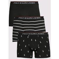 Polo Ralph Lauren 3 Pack Stretch Cotton Trunks - Multi