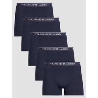 Polo Ralph Lauren 5 Pack Stretch Cotton Trunks - Navy