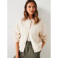 Mango Cream Lightweight Bomber