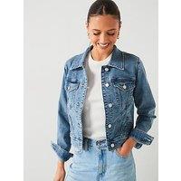 Mango Blue Denim Jacket