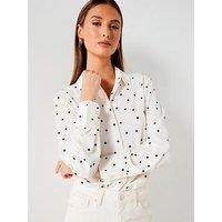 Mango Polka Dot Shirt