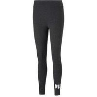 Puma Women'S Essentials Logo Leggings - Grey