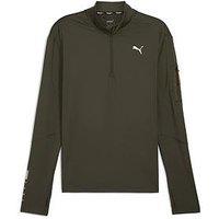 Puma Men'S Flex 1/4 Zip Top - Green