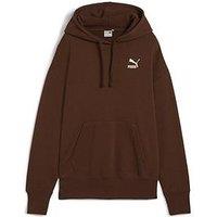 Puma Women'S Better Classics Relaxed Hoodie - Brown