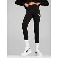 Puma Women'S Sqd High-Waist Leggings - Black