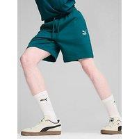 Puma Men'S Better Classics Relaxed 7" Shorts - Green