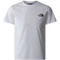 The North Face Juniors Short Sleeve Simple Dome T-Shirt - White