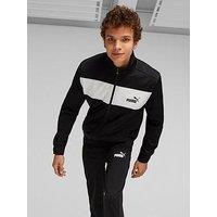 Puma Men'S Poly Tracksuit - Black