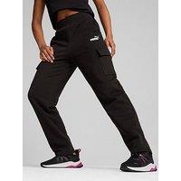 Puma Women'S Essentials+ Cargo Pants - Black