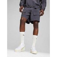 Puma Men'S Classics Cargo 7" Shorts - Grey