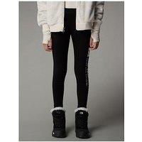 The North Face Junior Girls Vertical Graphic Leggings - Black