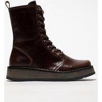 Fly London Rami043Fly Lace Up Boot - Dark Brown