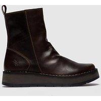 Fly London Reno053Fly Ankle Boot - Dark Brown