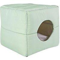 Banbury & Co 2-In-1 Foldable Pet Cave Bed -Green