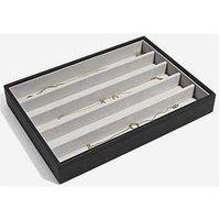 Stackers Classic 5 Section Tray - Black