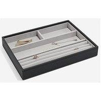 Stackers Classic 4 Section Tray - Black